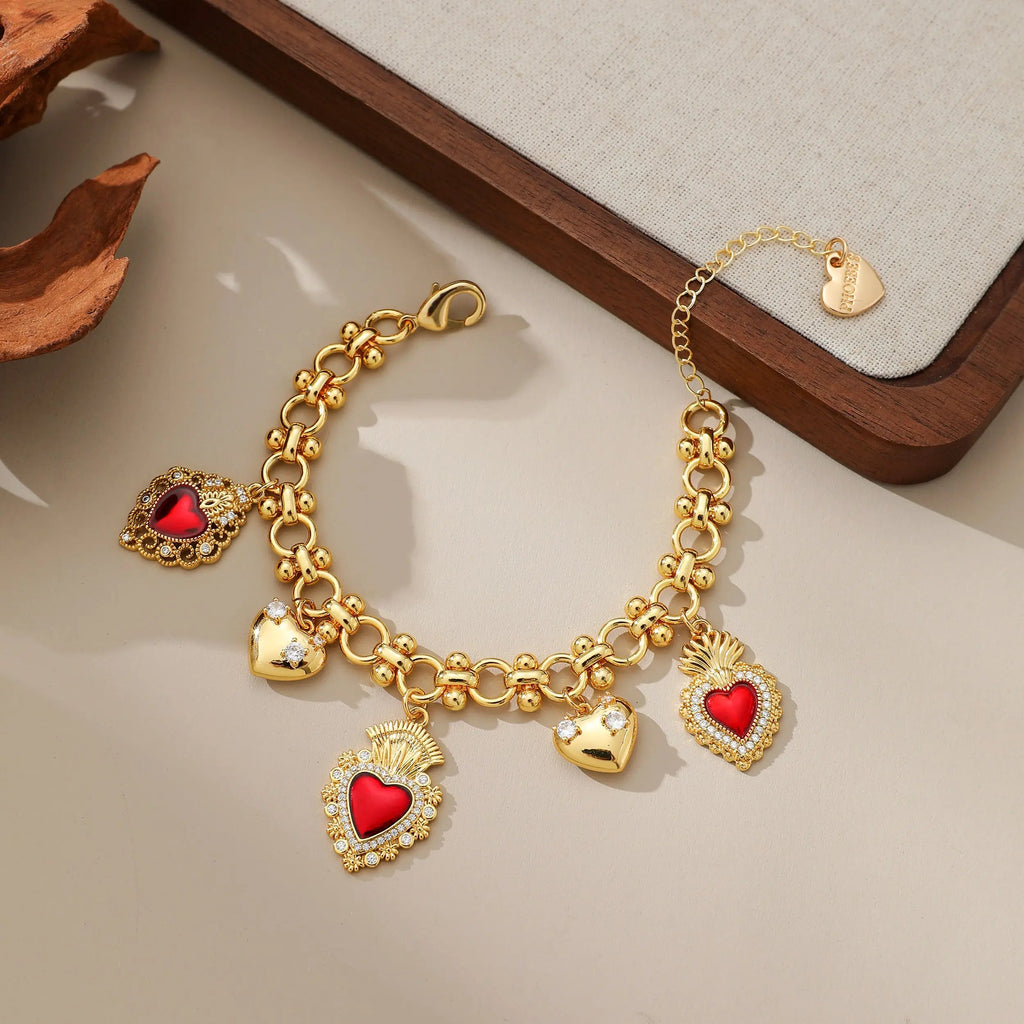 Heart Charms Necklace