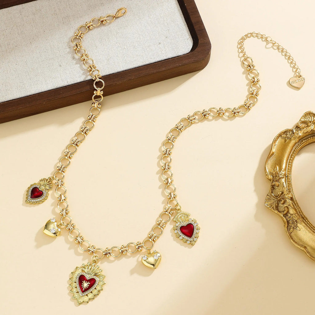Heart Charms Necklace
