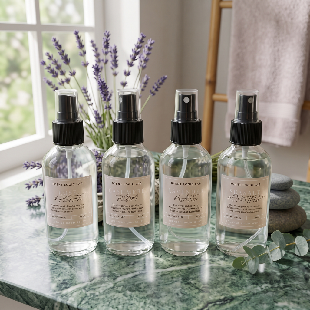 4oz Room & Linen Spray – Over 20 Luxe Scents