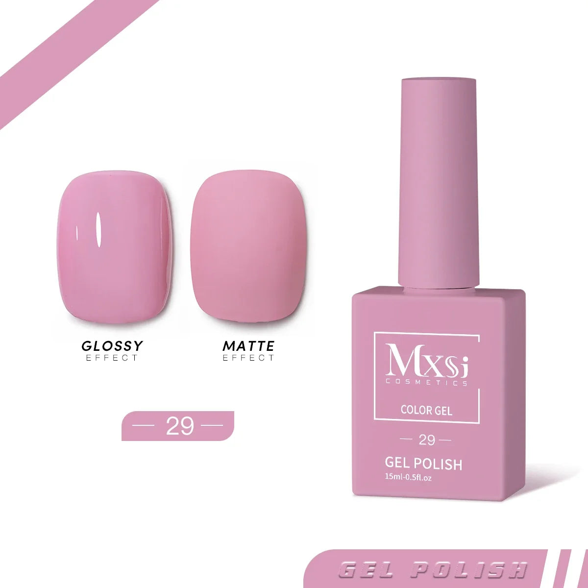 Mxsi 15ml Gel Nail Polish Neon Base Coat
