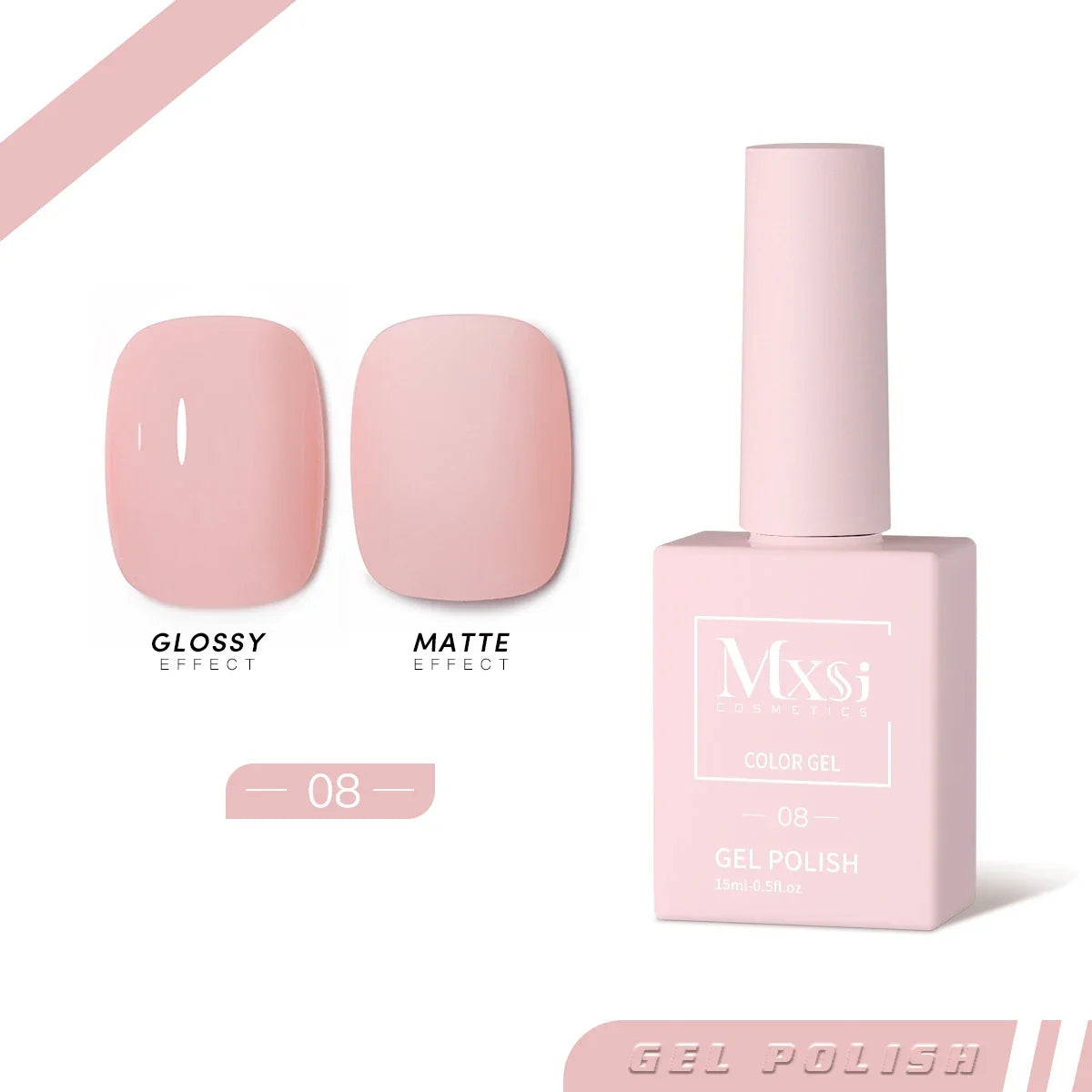 Mxsi 15ml Gel Nail Polish Neon Base Coat