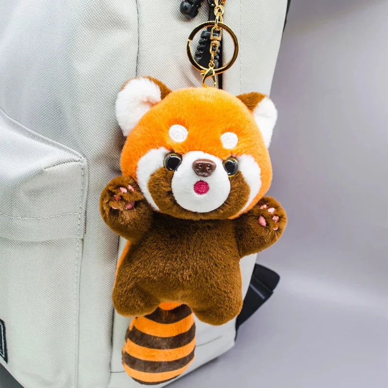 Red Panda Plushie Pendant Keychain