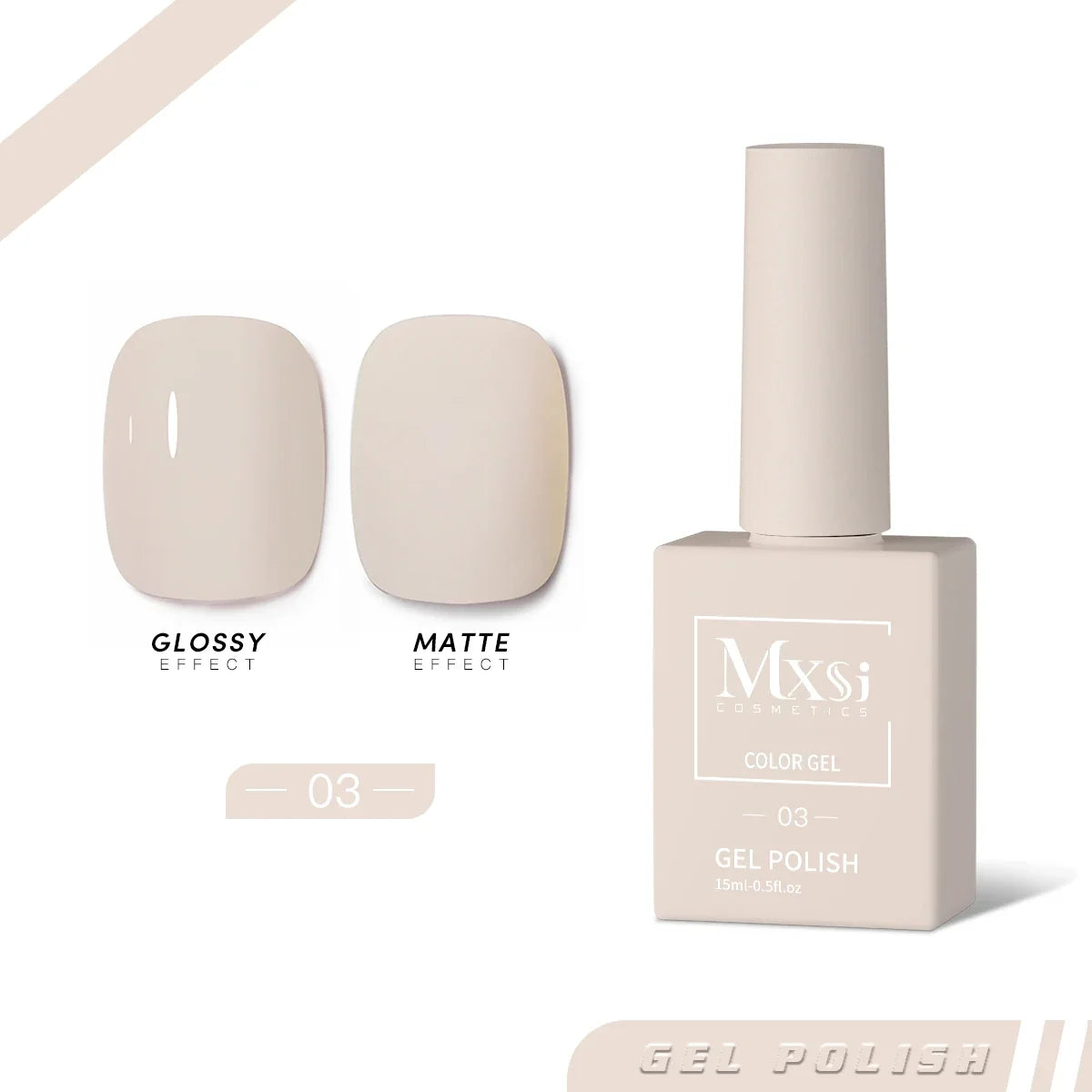 Mxsi 15ml Gel Nail Polish Neon Base Coat