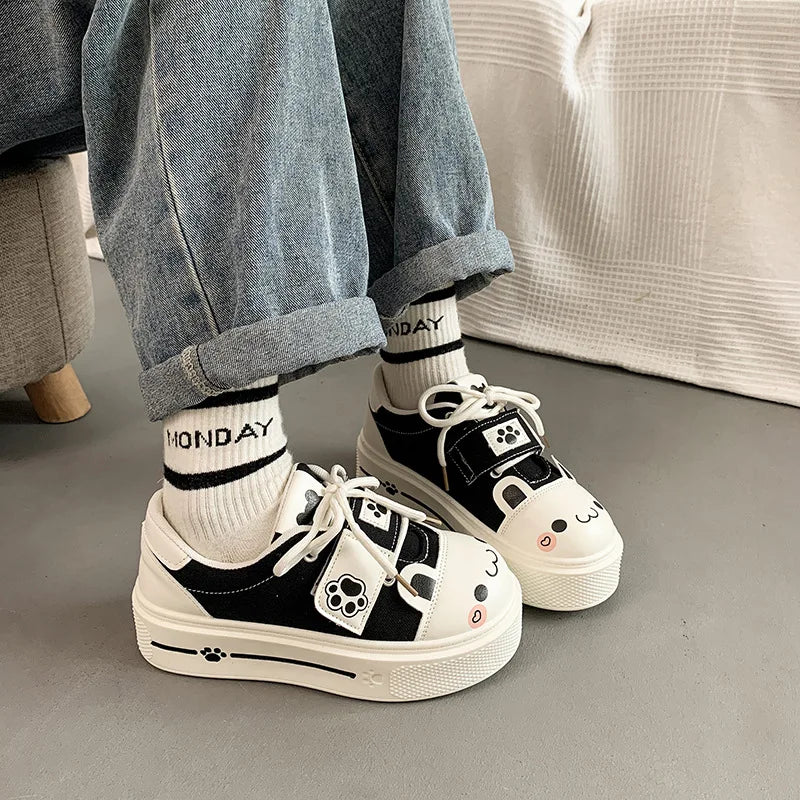 Kawaii Cutesy Neko Platform Sneakers