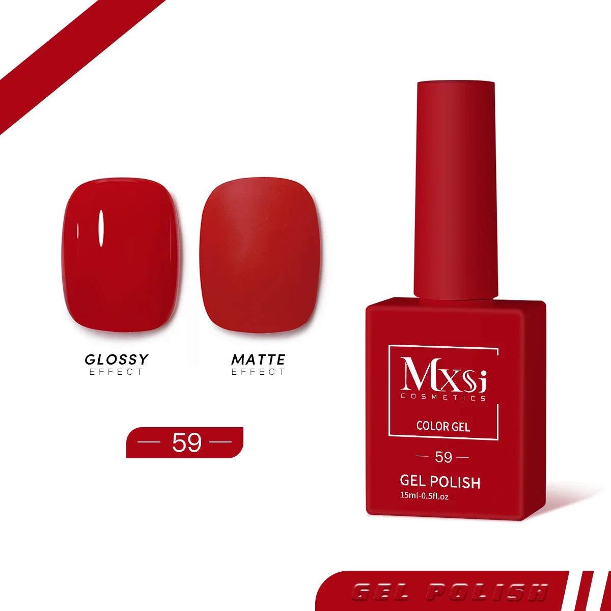 Mxsi 15ml Gel Nail Polish Neon Base Coat