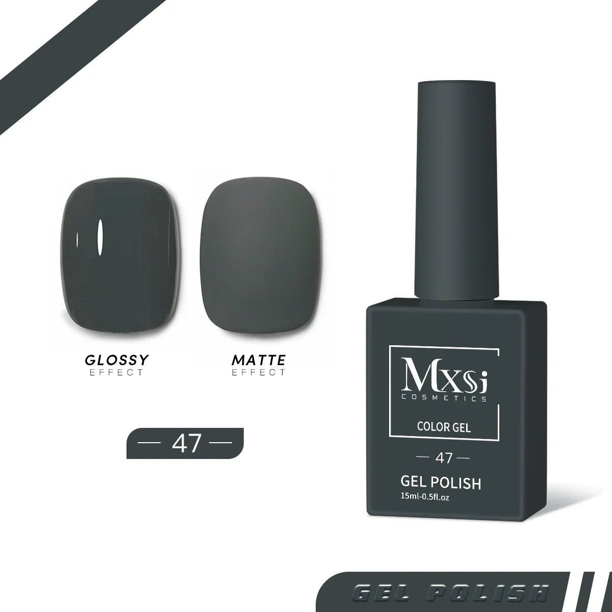 Mxsi 15ml Gel Nail Polish Neon Base Coat