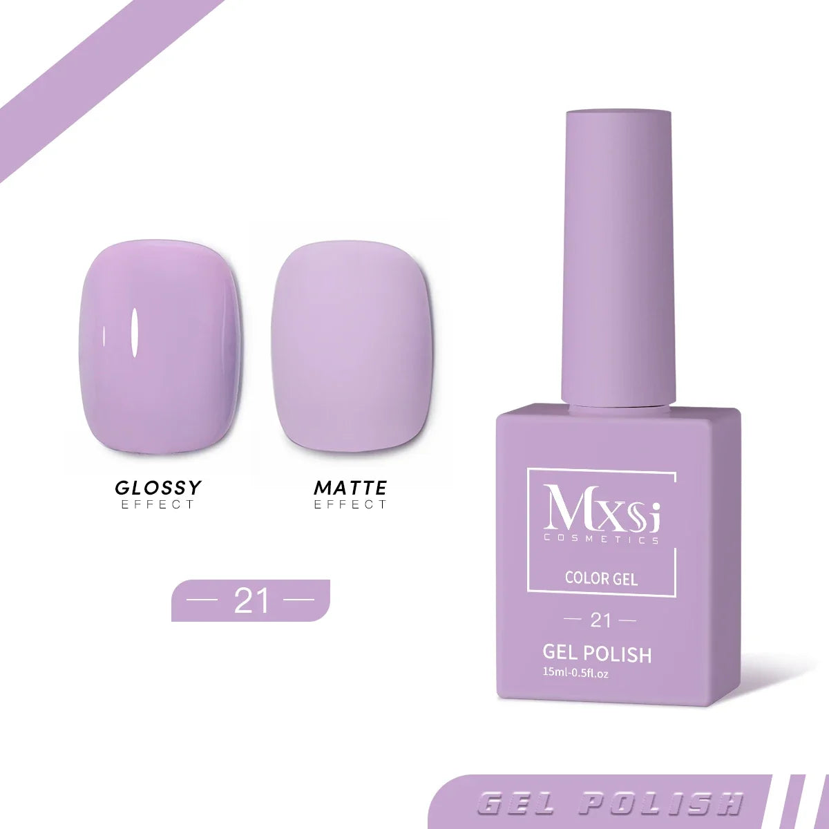 Mxsi 15ml Gel Nail Polish Neon Base Coat