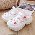 Cute Stars and Bows Summer Platform Shoes
