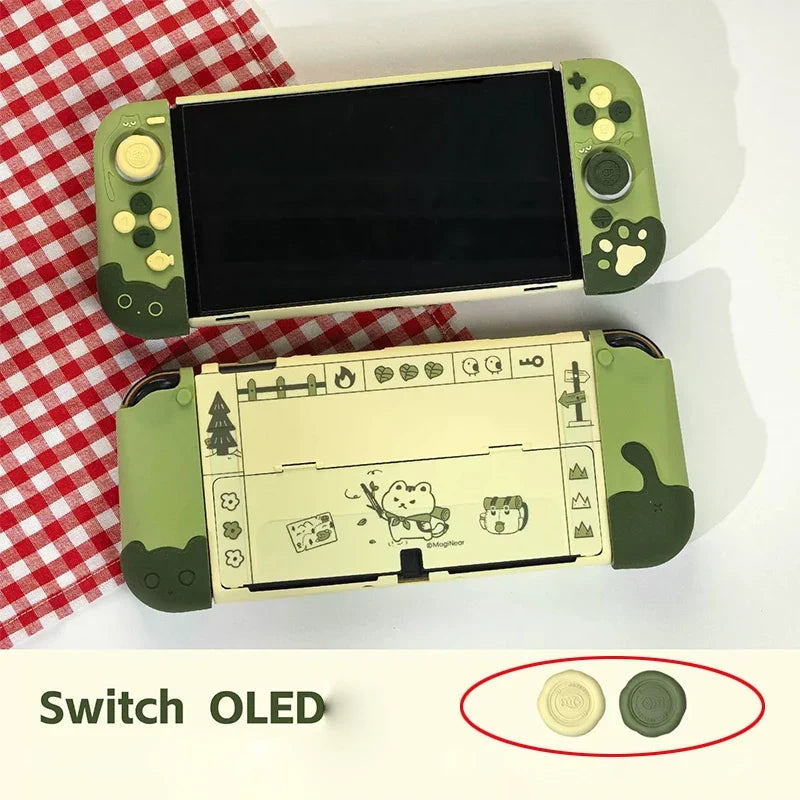 Cute Kitty Kats Many Adventures Nintendo Switch Case NS2/OLED