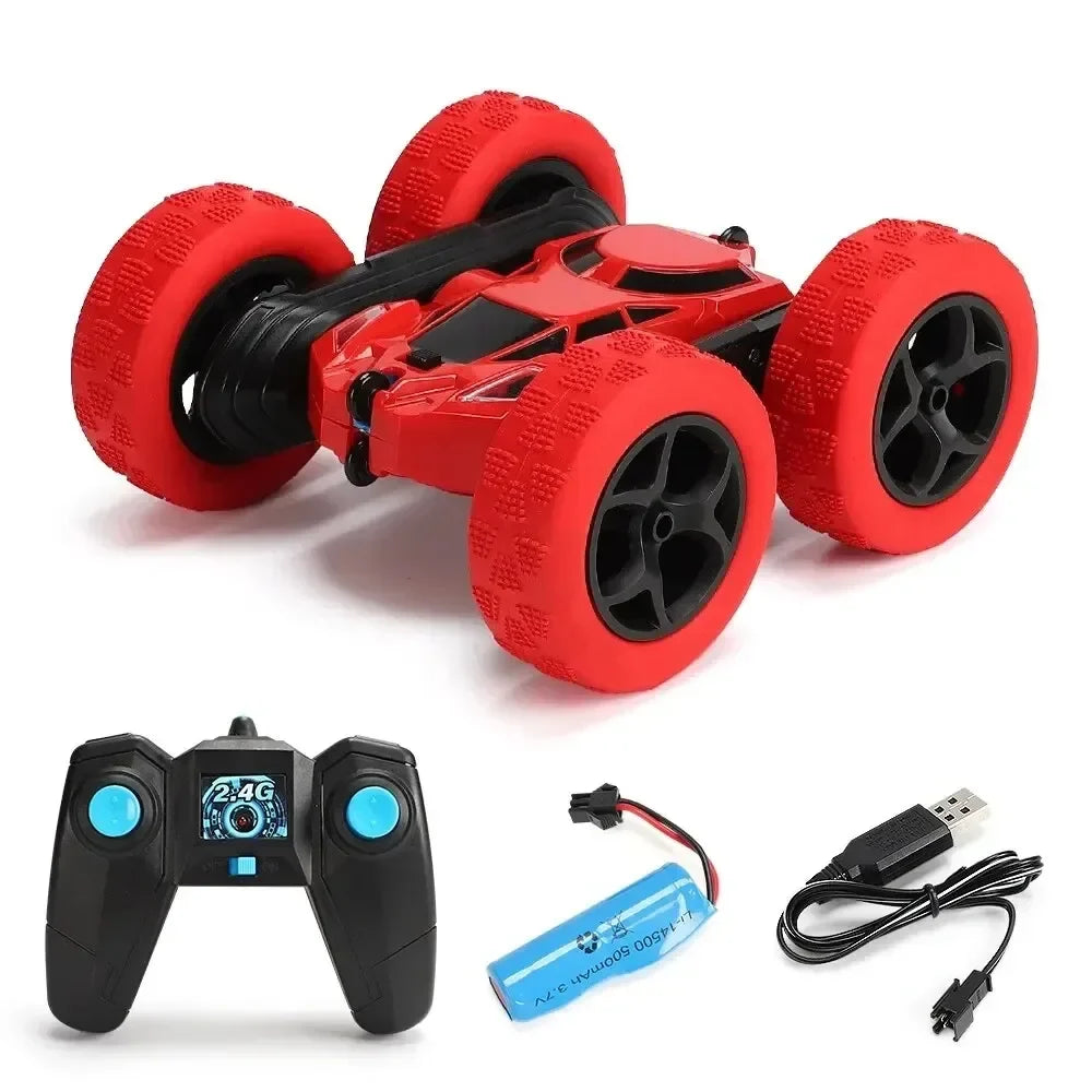 RC Stunt Car Double-Sided Flip 2.4G Remote Control Drift Toy