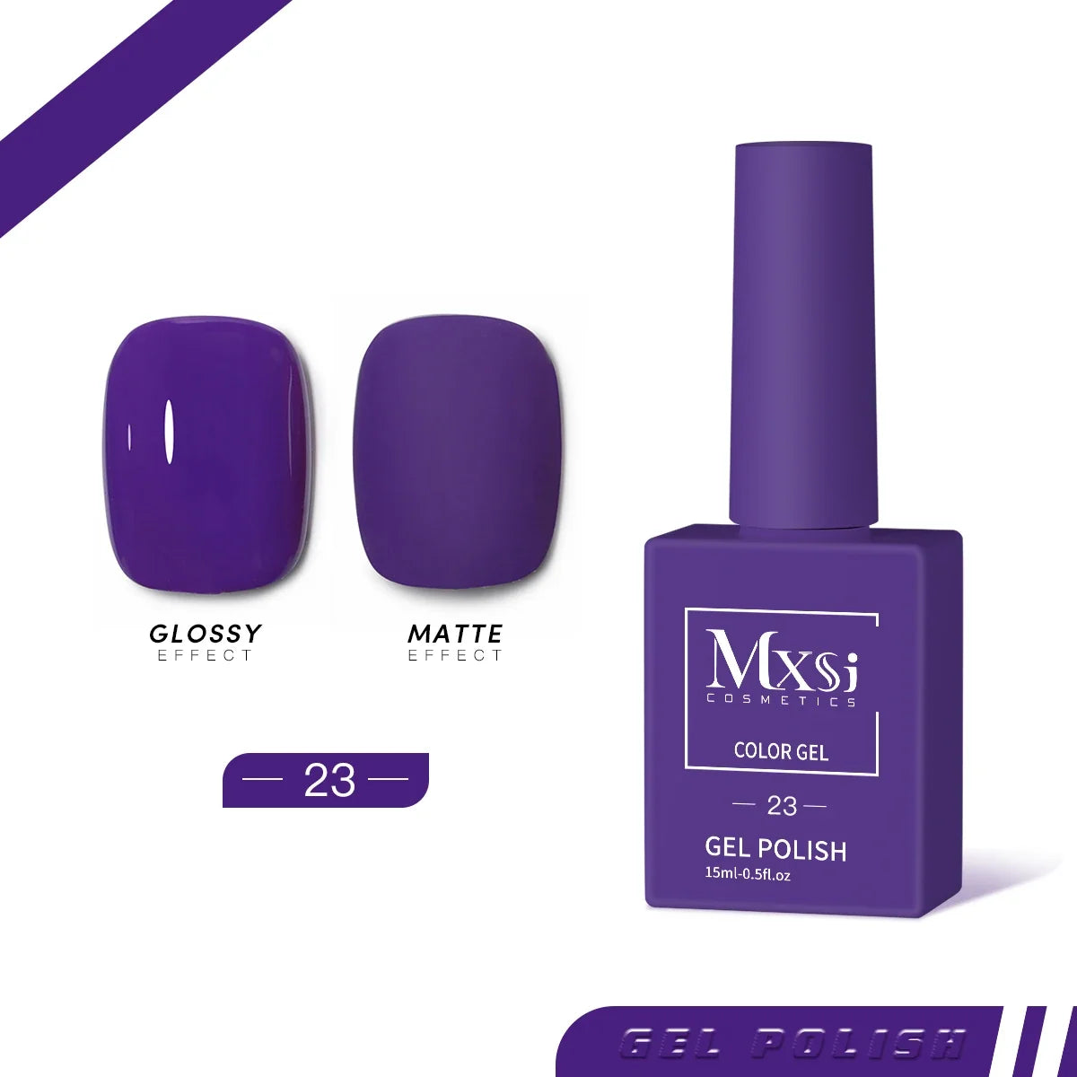 Mxsi 15ml Gel Nail Polish Neon Base Coat