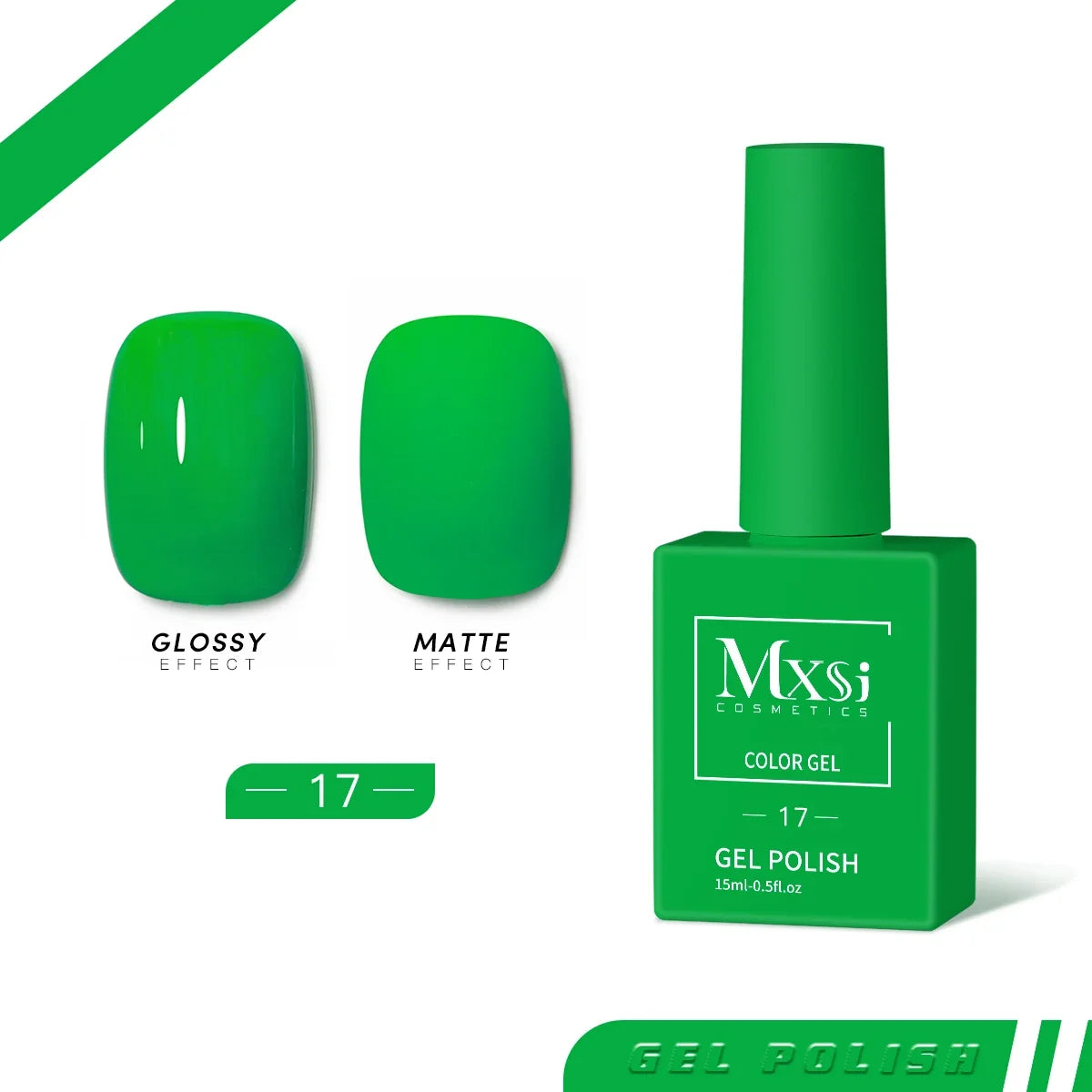 Mxsi 15ml Gel Nail Polish Neon Base Coat