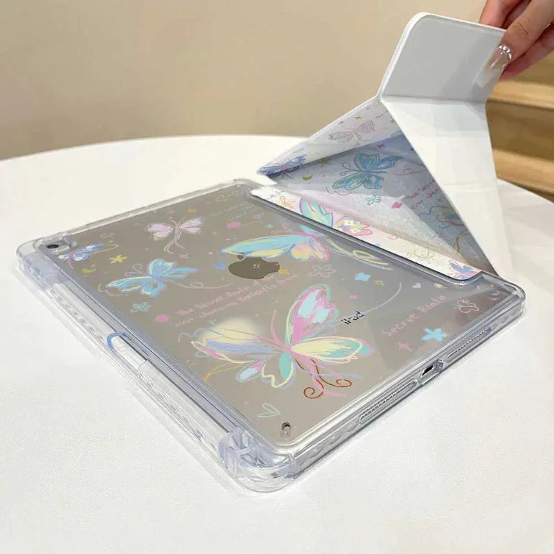 Pastel Butterfly iPad Case