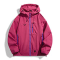 LNGXO Men Women Waterproof Hiking Jacket Trekking Camping Mountaineering Windbreaker Unisex Outdoor Sport Windproof Rain Coat