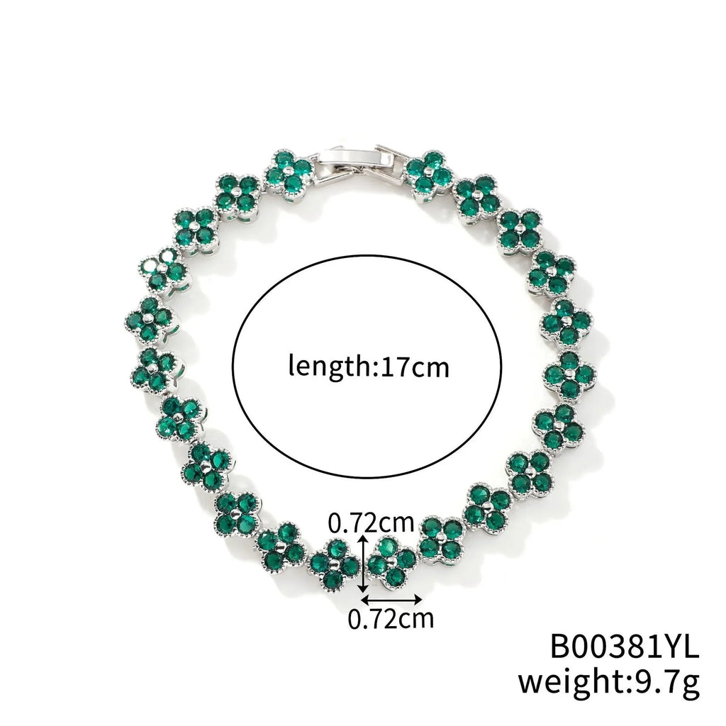 Flower Lucky Stainless Steel Bracelet