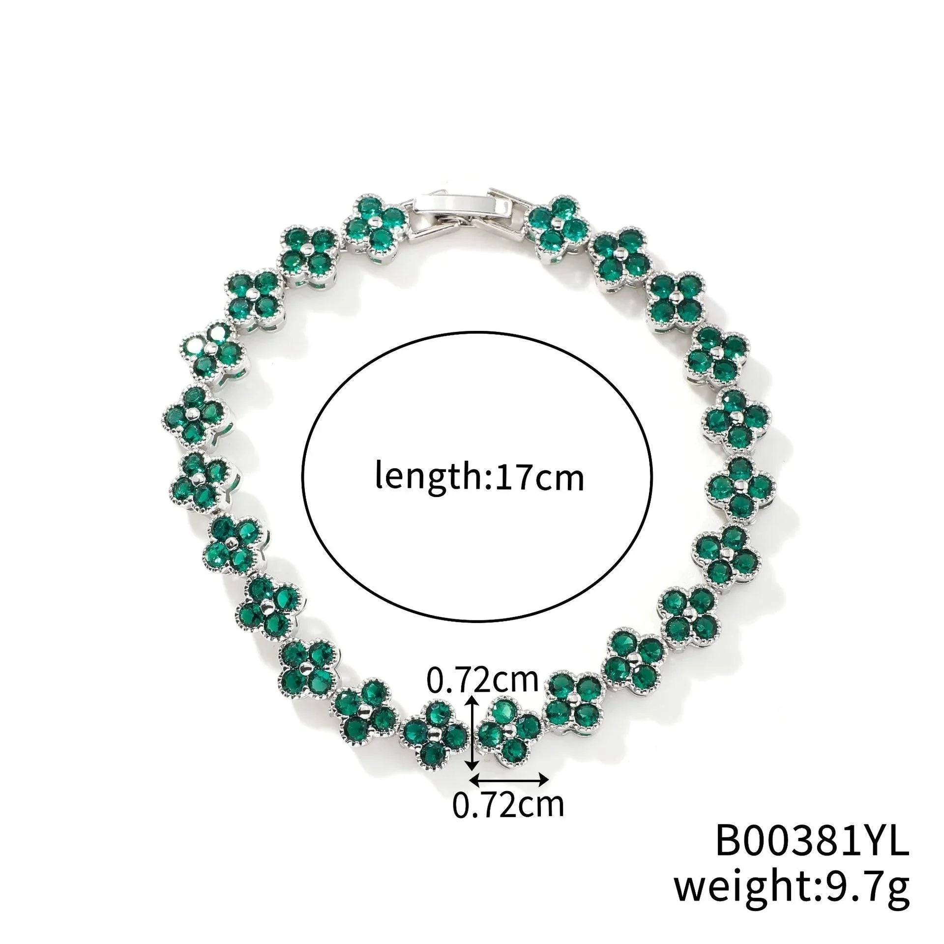 Flower Lucky Stainless Steel Bracelet