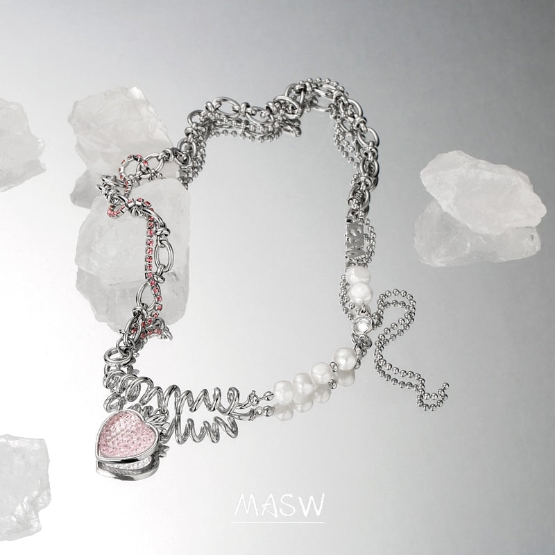 Kawaii Strawberry Pendant Necklace