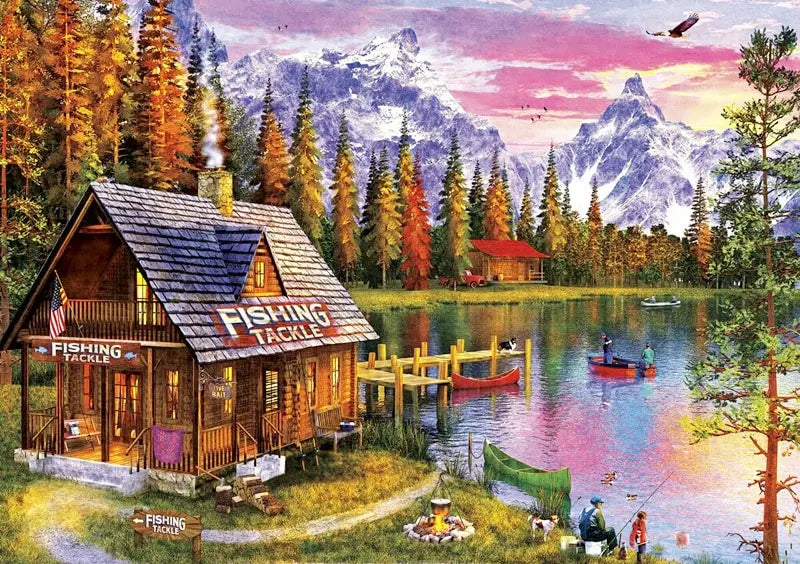 5D Diamond Painting Landscape House Full Drill DIY Embroidery Kit