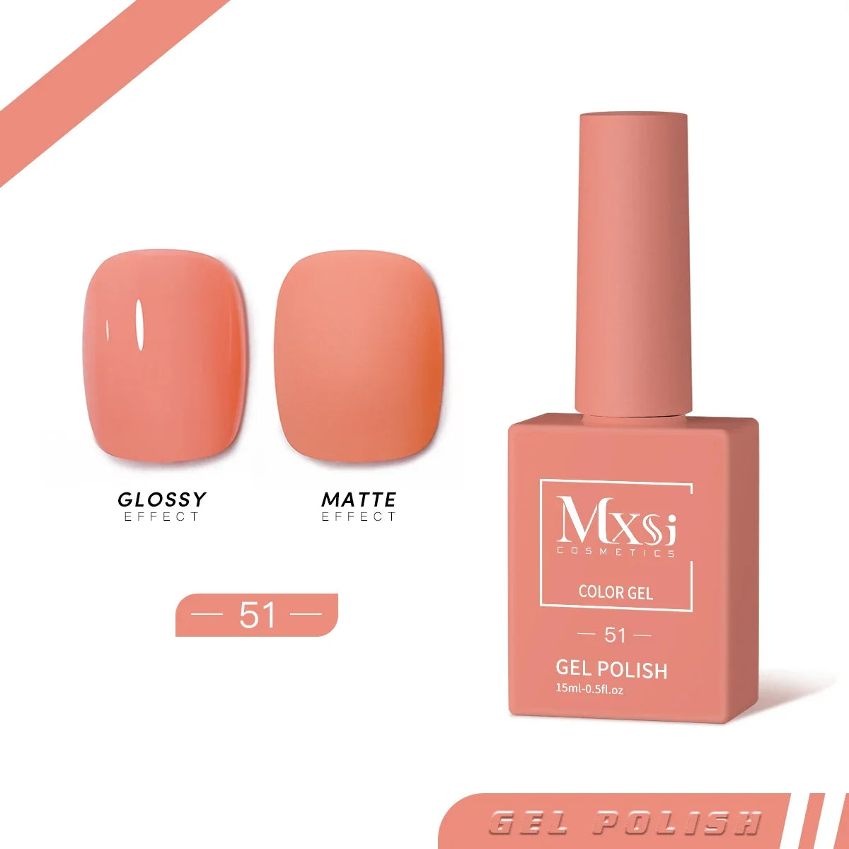 Mxsi 15ml Gel Nail Polish Neon Base Coat