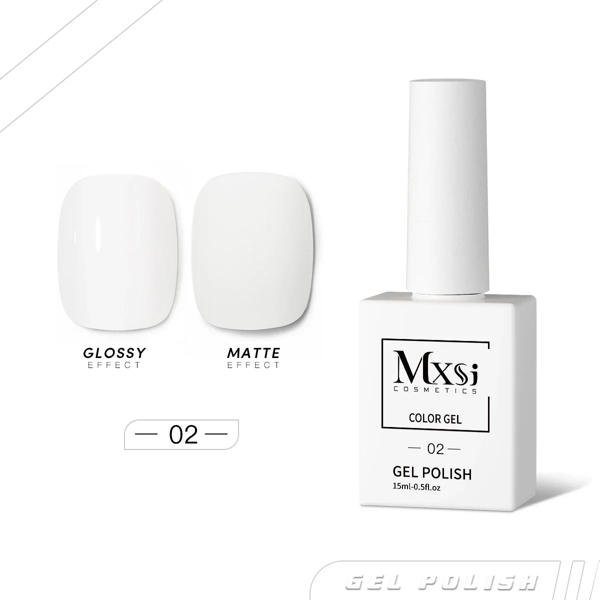 Mxsi 15ml Gel Nail Polish Neon Base Coat