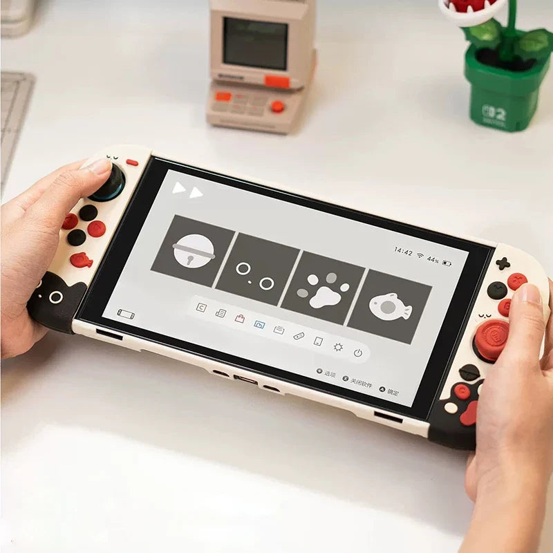 Cute Kitty Kats Many Adventures Nintendo Switch Case NS2/OLED