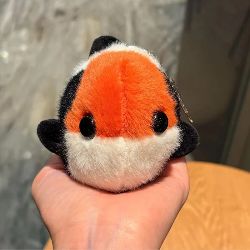 Kawaii Plush Koi Fish Keychain