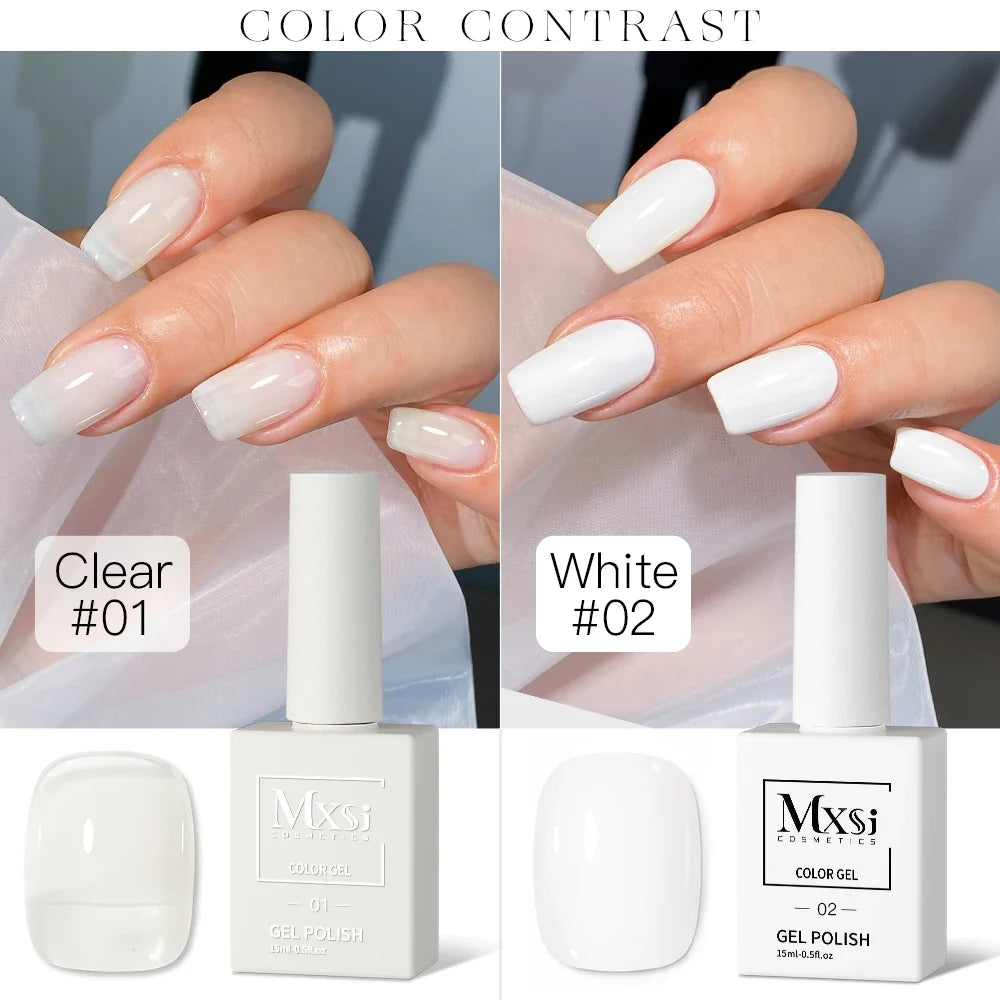 Mxsi 15ml Gel Nail Polish Neon Base Coat