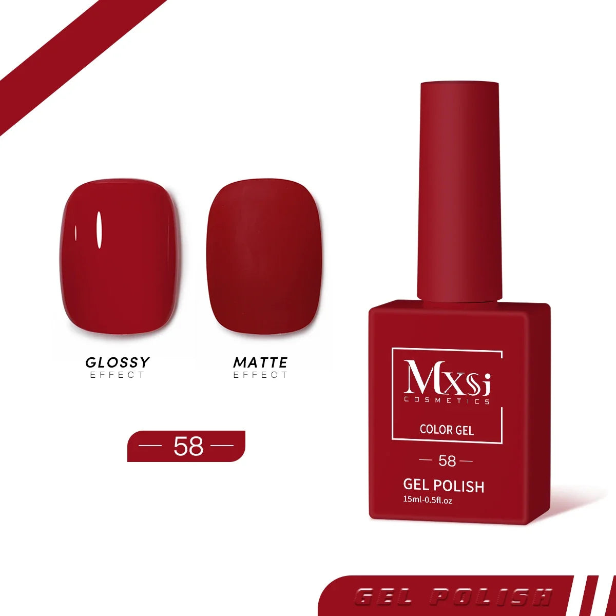 Mxsi 15ml Gel Nail Polish Neon Base Coat