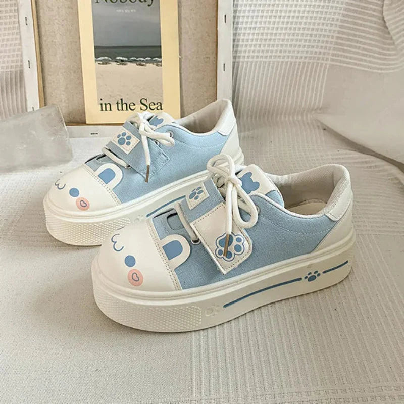 Kawaii Cutesy Neko Platform Sneakers