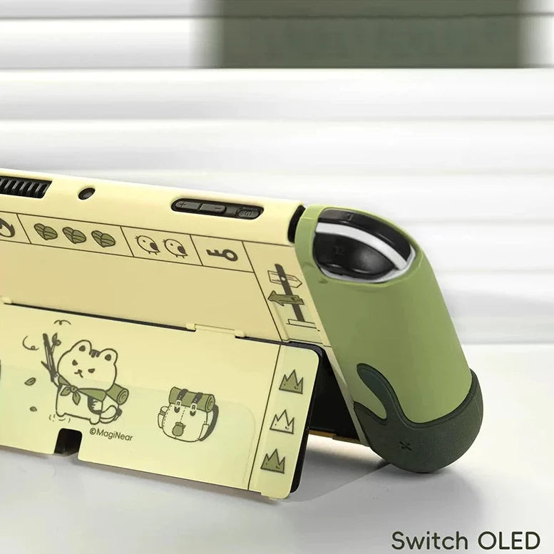 Cute Kitty Kats Many Adventures Nintendo Switch Case NS2/OLED