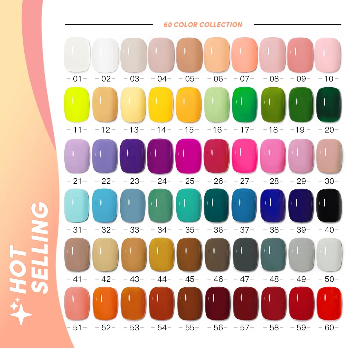 Mxsi 15ml Gel Nail Polish Neon Base Coat