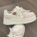 Hiding Neko Pastel Platform Sneakers