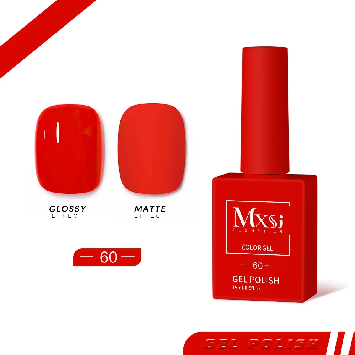 Mxsi 15ml Gel Nail Polish Neon Base Coat