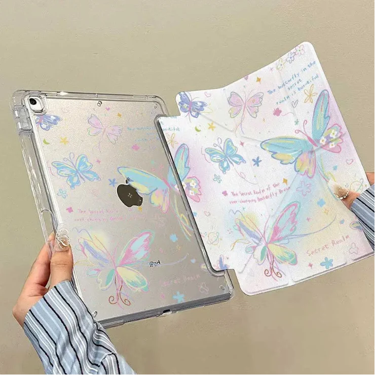 Pastel Butterfly iPad Case