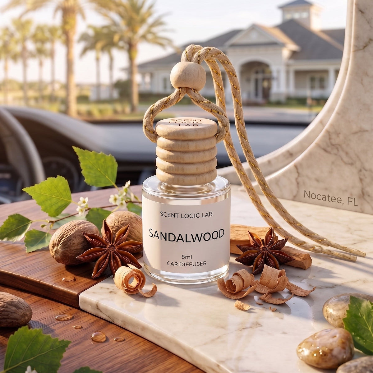 Luxury 8ml Car Diffuser in Nature Scents