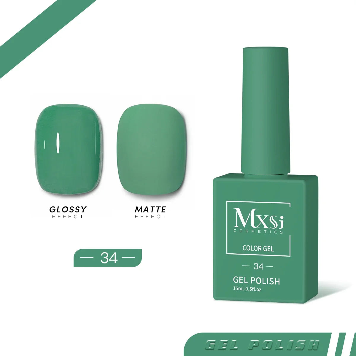Mxsi 15ml Gel Nail Polish Neon Base Coat