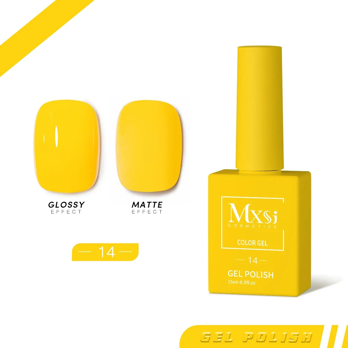 Mxsi 15ml Gel Nail Polish Neon Base Coat