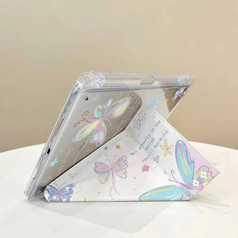 Pastel Butterfly iPad Case