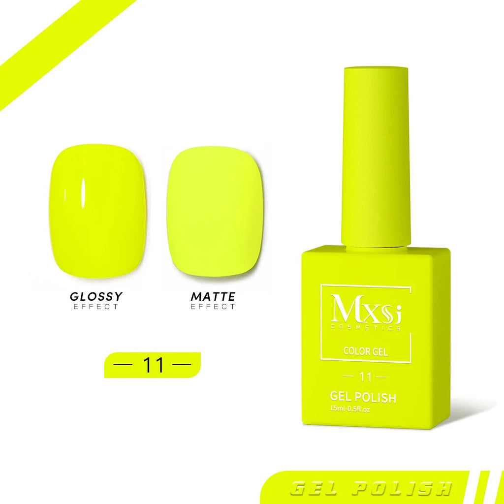 Mxsi 15ml Gel Nail Polish Neon Base Coat