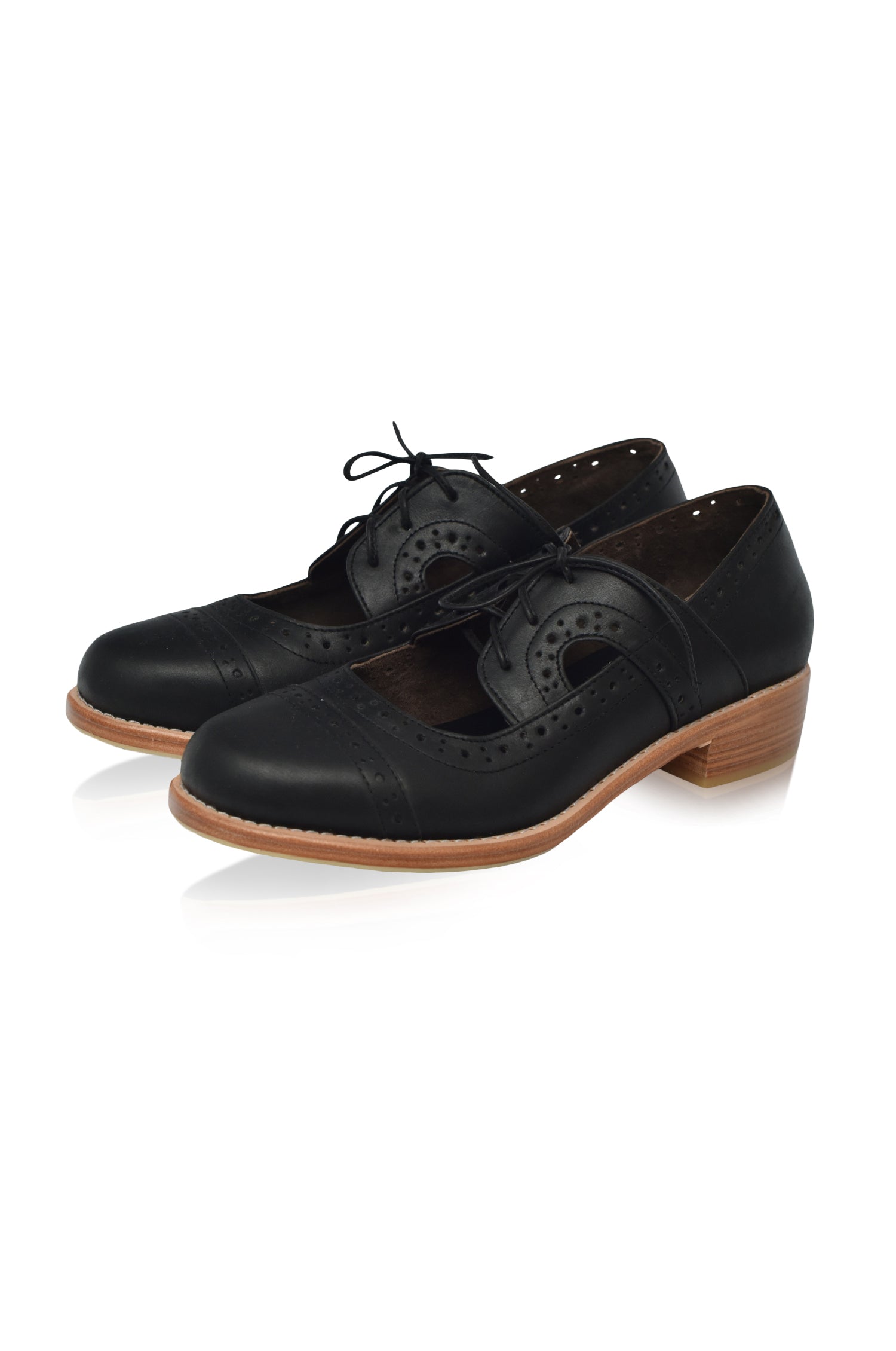 Scandinavia Leather Oxfords by Bali ELF