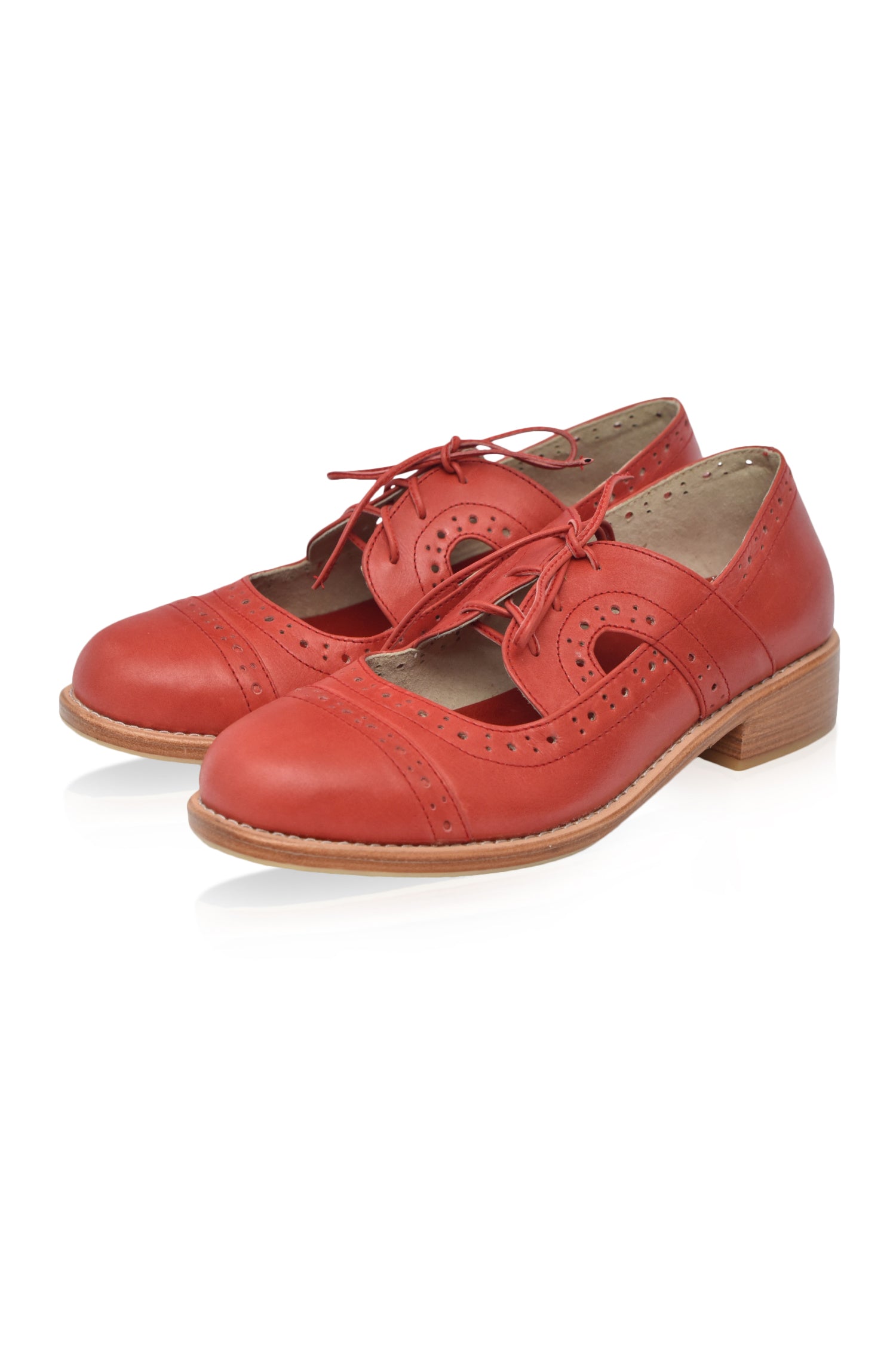 Scandinavia Leather Oxfords by Bali ELF