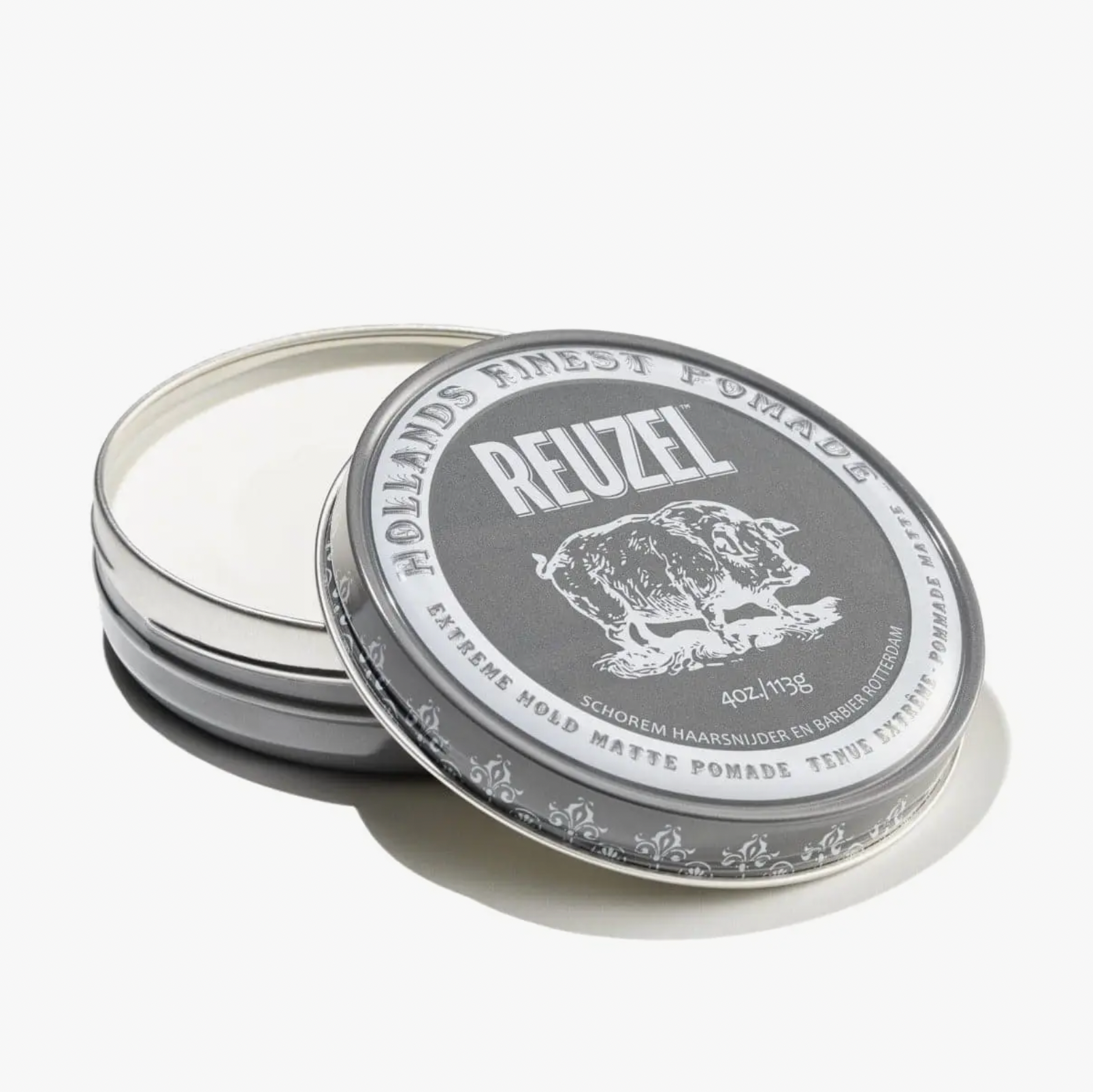 Reuzel Gray Extreme Hold Matte Pomade by The Olde Soul