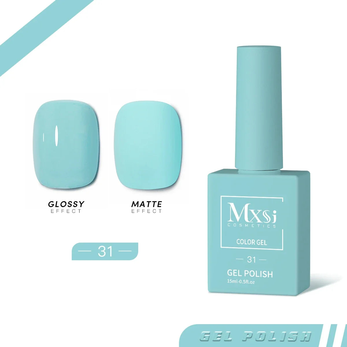 Mxsi 15ml Gel Nail Polish Neon Base Coat