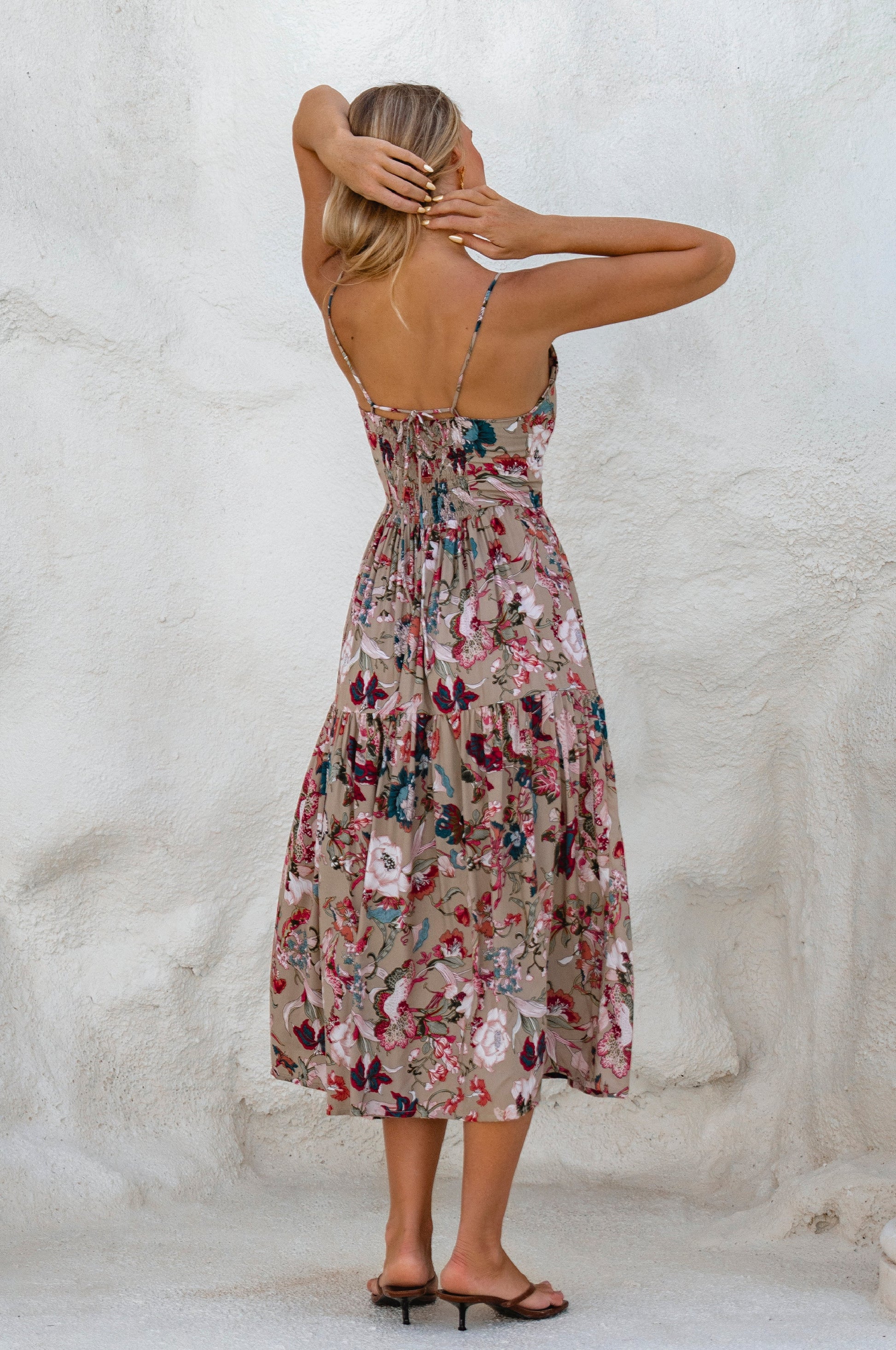 Sea Dreamer Strappy Midi Dress by Bali ELF
