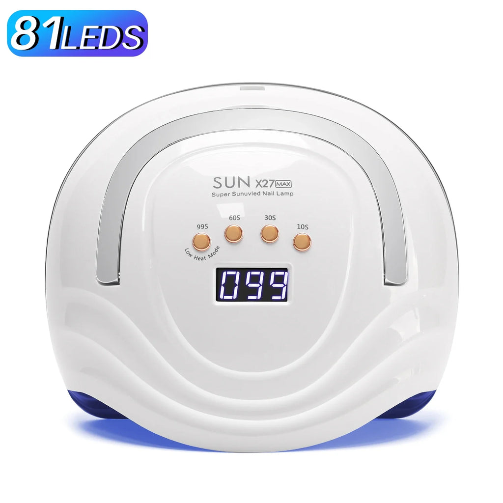 UV LED Nail Lamp 380W Nail Curing Lamps For Home Salon Powerful LED Drying Lamps For All Gel Polish Professional Nail Equipment