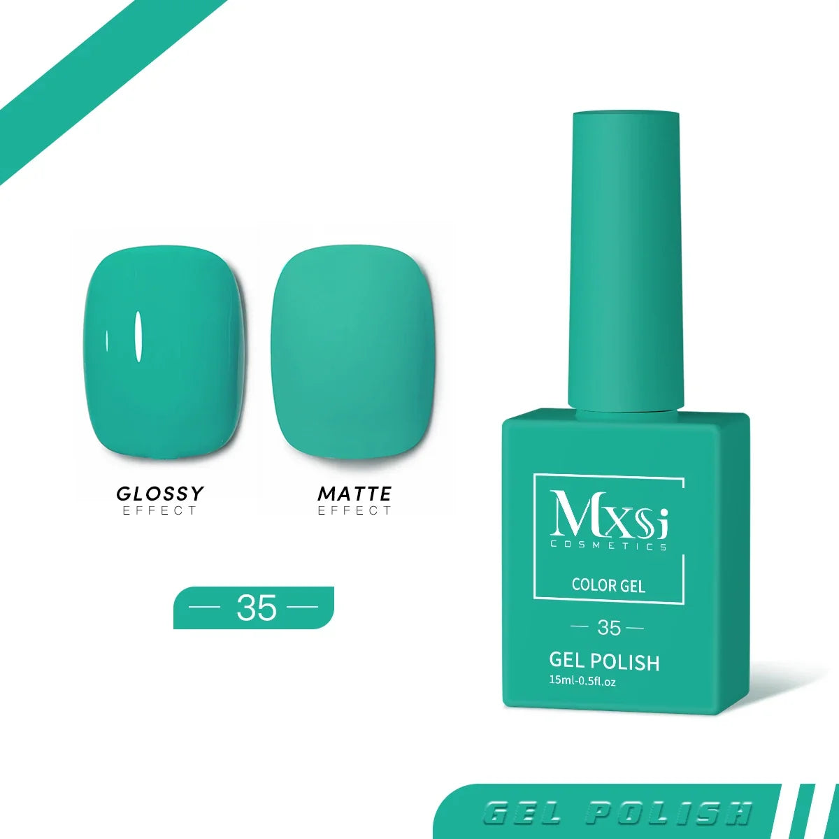 Mxsi 15ml Gel Nail Polish Neon Base Coat
