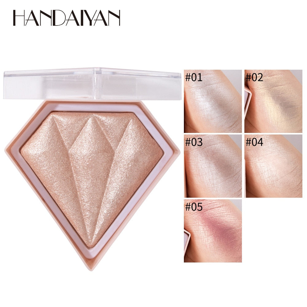 Kawaii Makeup Highlighter Powders Swatch