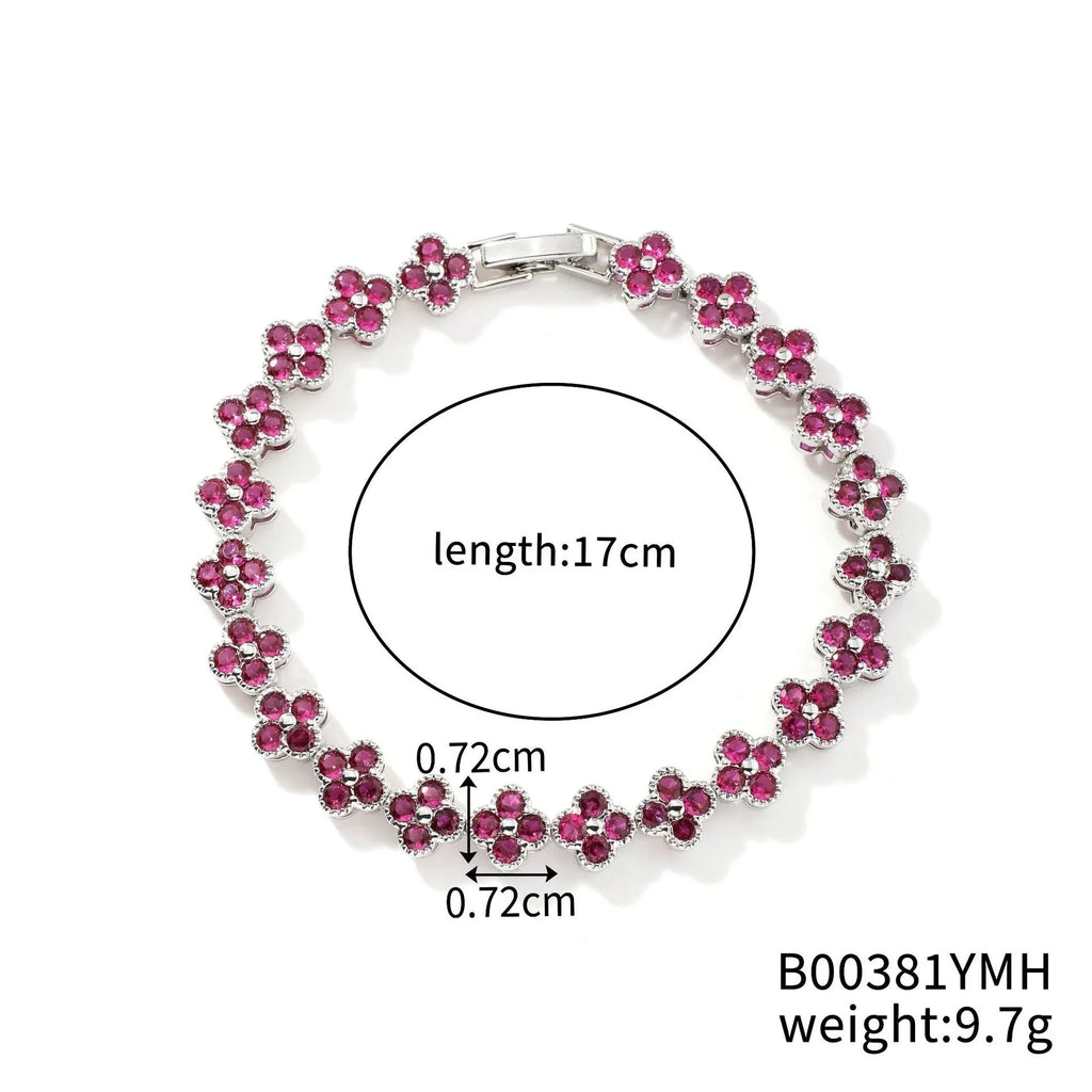 Flower Lucky Stainless Steel Bracelet