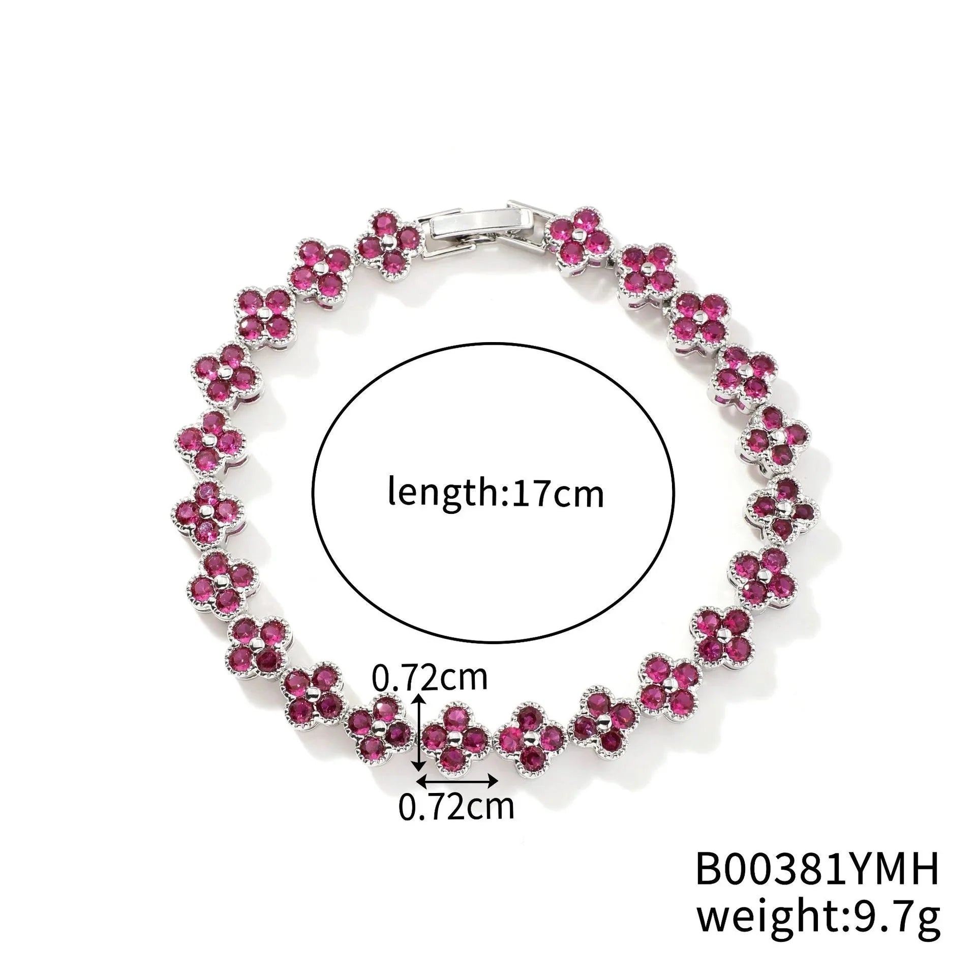 Flower Lucky Stainless Steel Bracelet