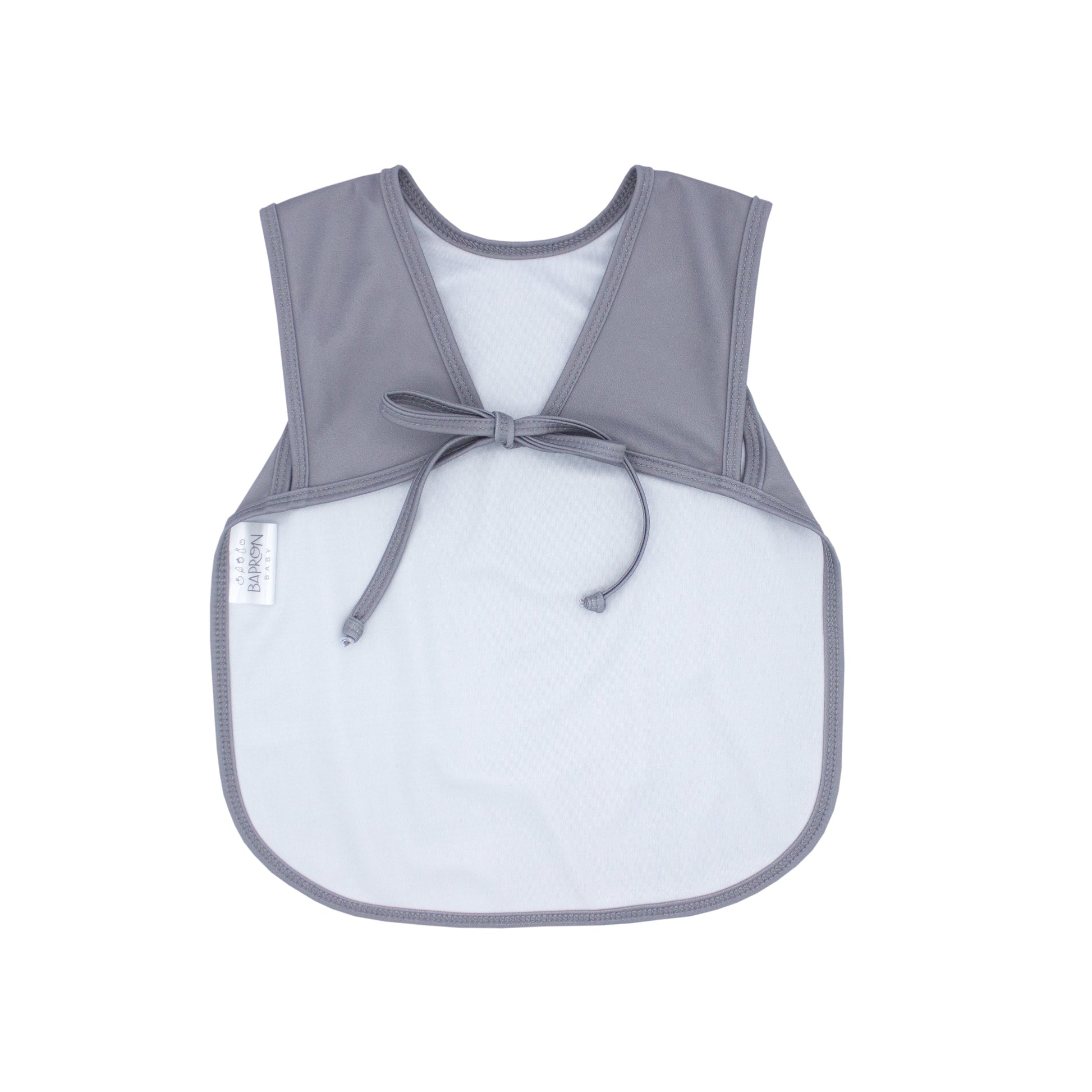 Solid Slate Minimalist Bapron by BapronBaby